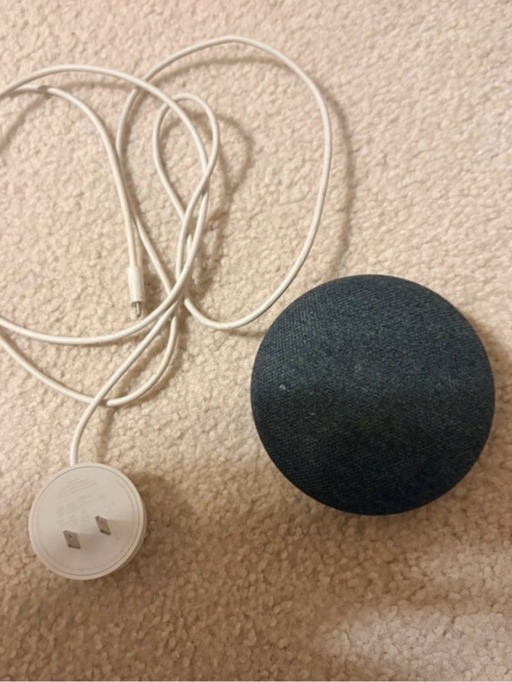 Google Nest Mini Smart Speaker - Charcoal Black
